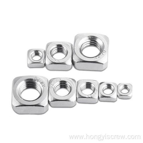 1 Inch Thin Square Thread Nut And Bolt